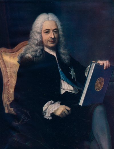 Philibert Orry de Vignory, c1737 by Maurice Quentin de La Tour