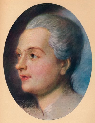 Portrait of a Lady, c1751 by Maurice Quentin de La Tour