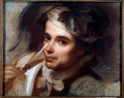The Young Spanish Drinker by Maurice Quentin de La Tour
