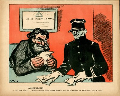 The Butter Plate, number 188, Satirical in Colors by Maurice Radiguet
