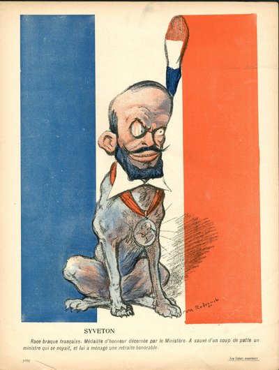 The Butter Plate, number 191, Satirical in Colors by Maurice Radiguet