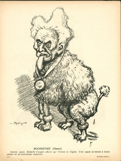 The Butter Plate, number 191, Satirical in Colors by Maurice Radiguet