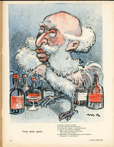 The Butter Plate, number 195, Satirical in Colors by Maurice Radiguet