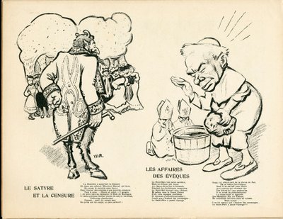 The Butter Plate, number 195, Satirical in Colors by Maurice Radiguet