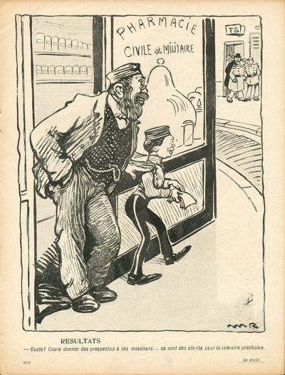 The Butter Plate, number 207, Satirical in Colors by Maurice Radiguet