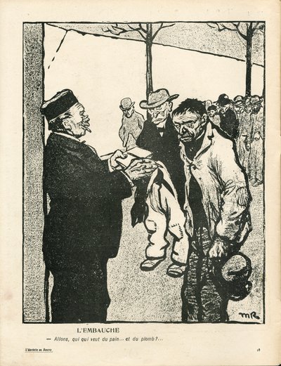 The Butter Plate, number 210, Satirical in Colors by Maurice Radiguet