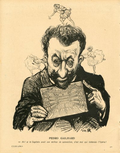 The Butter Plate, number 229, Satirical in Colors by Maurice Radiguet