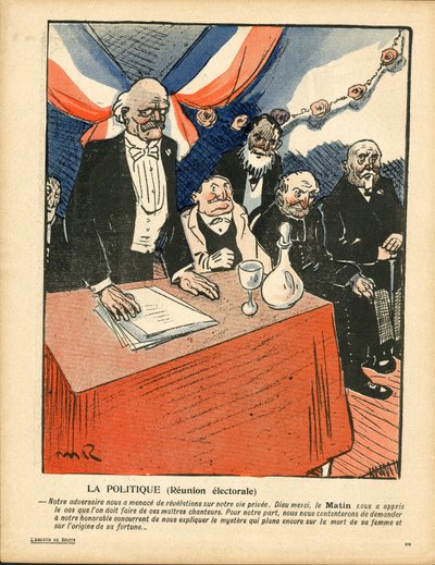 The Butter Plate, number 264, Satirical in Colors by Maurice Radiguet