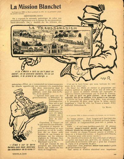 The Butter Plate, number 353, Satirical in Colors by Maurice Radiguet