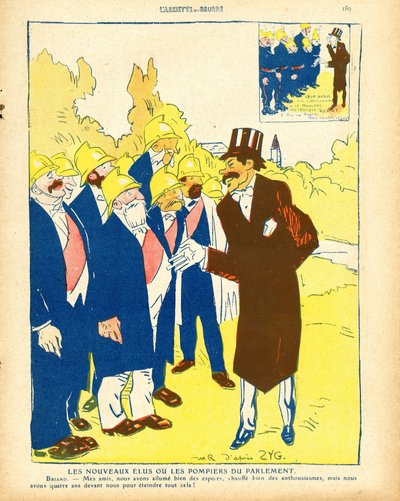 The Butter Plate, number 480, Satirical in Colors by Maurice Radiguet