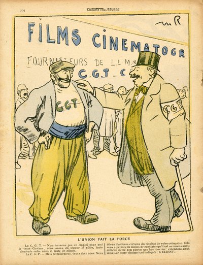 The Butter Plate, number 512, Satirical in Colors by Maurice Radiguet