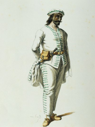 Brighella in 1570 by Maurice Sand