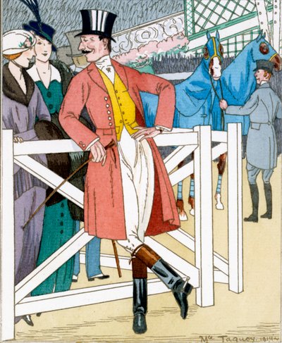 Gazette du Bon Ton: No. 4, Les Propos Desobligeants, tenue pour le Concours Hippique by Maurice Taquoy