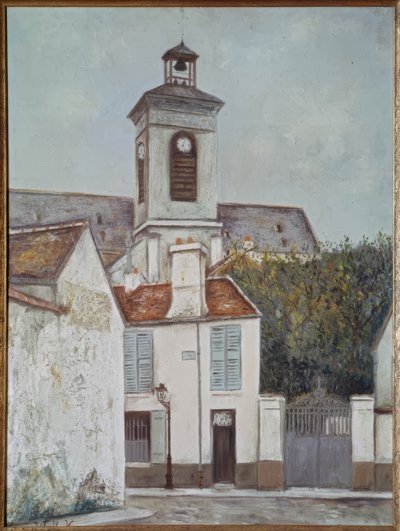 The Church of Sainte-Marguerite by Maurice Utrillo