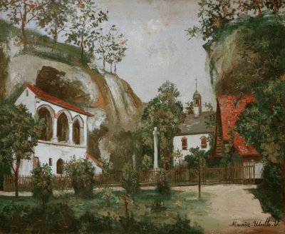 Hermitage in Solothurn by Maurice Utrillo