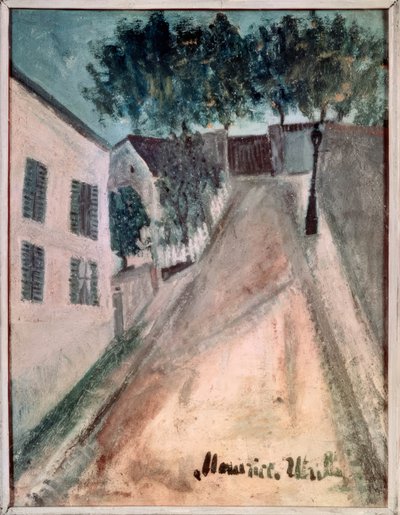 Saint-Vincent Street by Maurice Utrillo