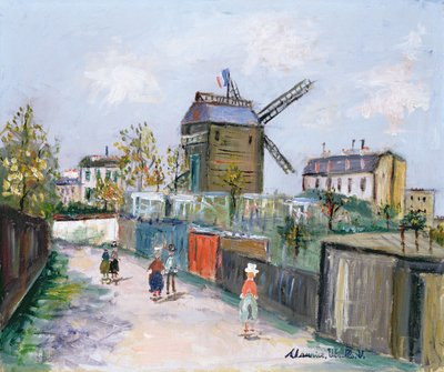 The Moulin de la Galette, c.1930 by Maurice Utrillo