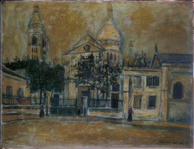 Saint-Pierre of Montmartre by Maurice Utrillo
