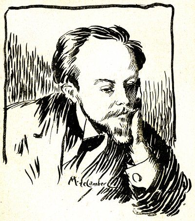 Gustave Le Rouge, c.1899 by Maurice Walter Edmond de Lambert