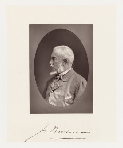 Portrait of Johannes Bosboom by Maurits Verveer (attributed to)