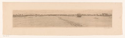 Pastoral Landscape with Hay Wagon by Maurits van der Valk (signed by artist)