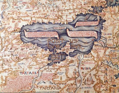 View of the Black Sea (detail) by Mauro Fra