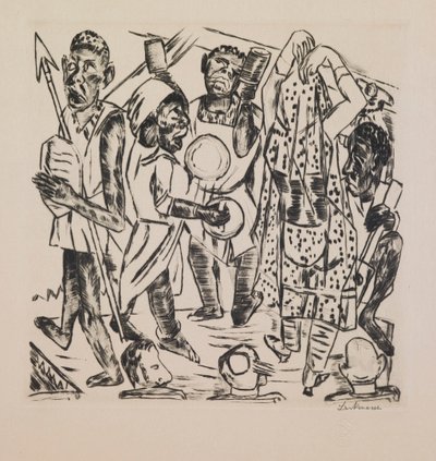 Black Dance, plate 9 from the portfolio 