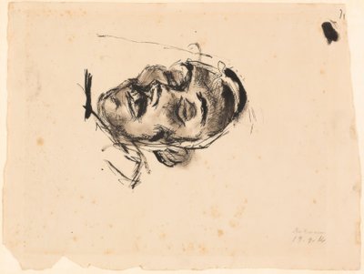 Dead Russian by Max Beckmann
