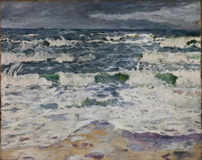 Gray Day at the Sea by Max Beckmann