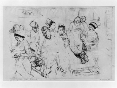 Major Surgery by Max Beckmann
