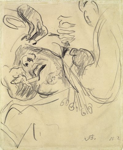 Head Surgery Patient by Max Beckmann