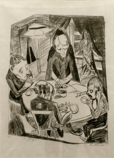 Hunger by Max Beckmann