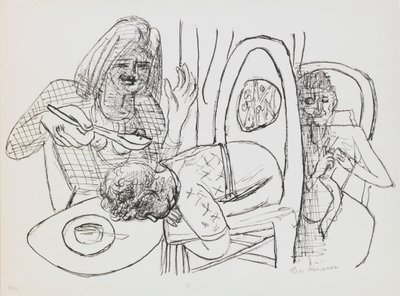 I Don’t Want To Eat My Soup, plate 6 from the portfolio 