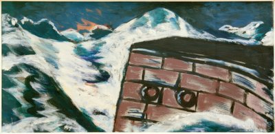 Landing Pier in Storm by Max Beckmann