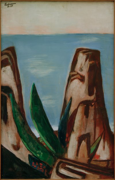 Marine. Côte d’Azur by Max Beckmann