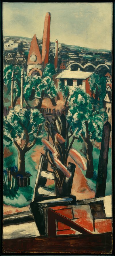 New Building by Max Beckmann