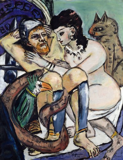 Odysseus and Calypso by Max Beckmann