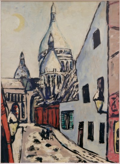 Sacré-Coeur in the Snow by Max Beckmann