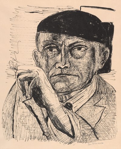 Self-Portrait by Max Beckmann