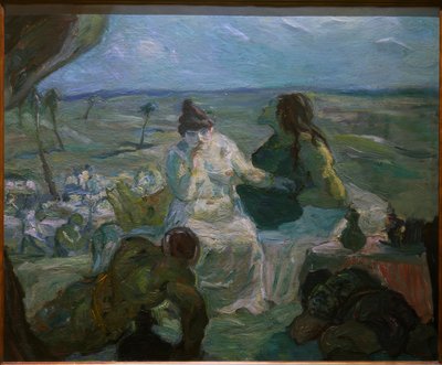 Samson and Delilah by Max Beckmann