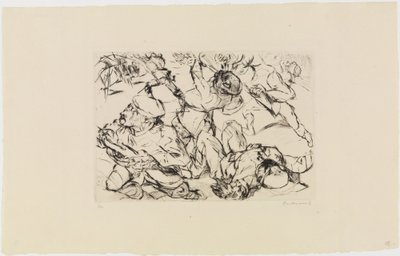 Assault by Max Beckmann