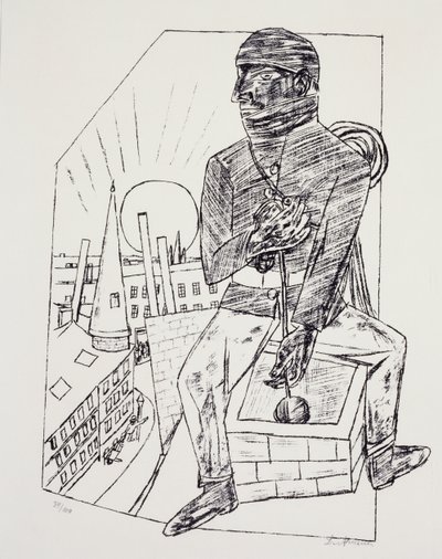 The Chimney Sweep by Max Beckmann