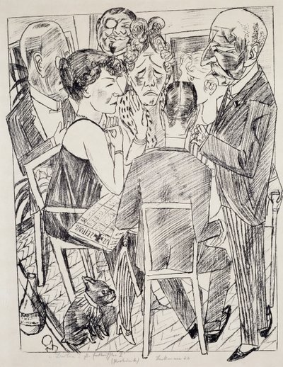 The Disappointed I by Max Beckmann