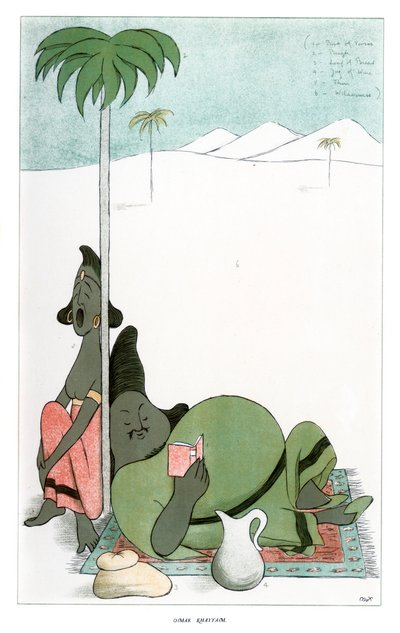 Omar Khayyam by Henry Maximilian Beerbohm