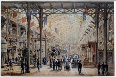 Industrial Revolution: View of the Palais de l