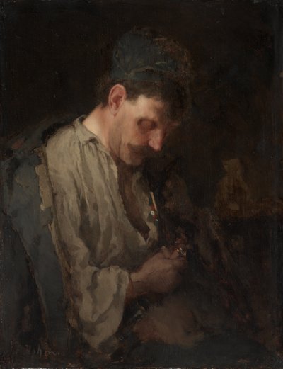 Portrait of a Man, early 1890s by Max Bohm