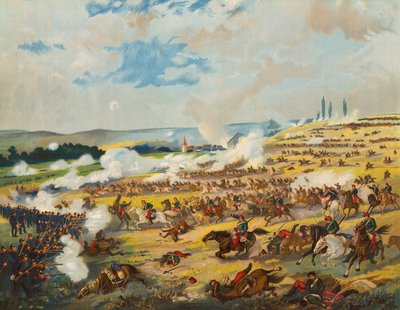 French Cavalry Charge, Battle of Sedan by Max Henze-Dassau