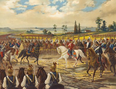 Surrender of Metz by Max Henze-Dassau