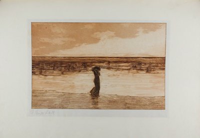 Abandoned, plate five from A Life by Max Klinger