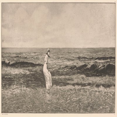 By the Sea by Max Klinger